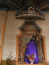 Another small shrine along the side wall of the church interior.